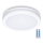 LED Bathroom ceiling light with sensor LED/18W/230V 3000/4000/6500K IP65 d. 30 cm white + remote control