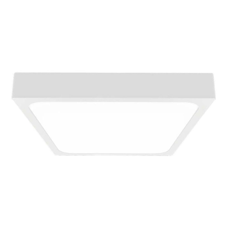 LED Bathroom ceiling light with sensor LED/24W/230V 4000K IP44 29,5x29,5 cm white