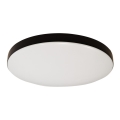 LED Bathroom ceiling light with sensor MAYA LED/13W/230V d. 33 cm IP44 black