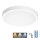 LED Bathroom ceiling light with sensor NAIROS LED/36W/230V IP65 3000/4000/6500K d. 40 cm white + remote control
