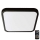LED Bathroom ceiling light with sensor SAMSUNG CHIP LED/36W/230V IP44 4000K 42x42 cm black + remote control