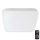 LED Bathroom ceiling light with sensor SAMSUNG CHIP LED/36W/230V IP44 4000K 42x42 cm white + remote control