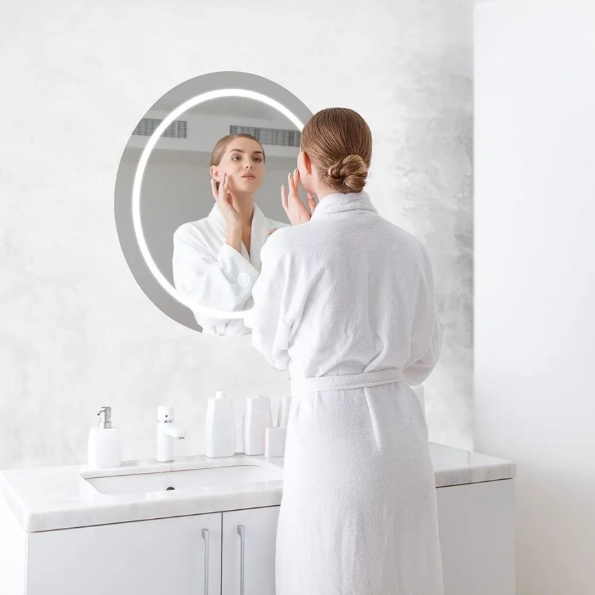 LED Bathroom heated backlit mirror LED/25W/230V IP44 3000K/4000K/6400K
