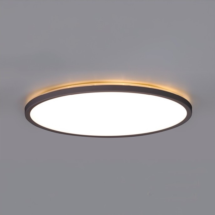 LED Bathroom light with motion and dusk sensor NIVERA LED/24W/230V IP54 3000/4000/6000K d. 30 cm black + remote control