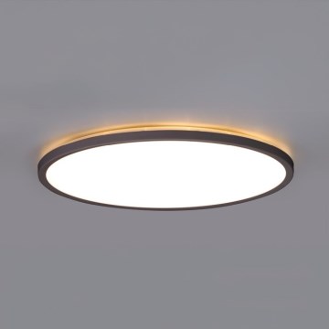 LED Bathroom light with motion and dusk sensor NIVERA LED/32W/230V IP54 3000/4000/6000K d. 42 cm black + remote control