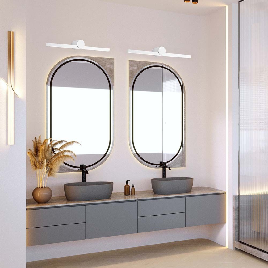 LED Bathroom Mirror Light 10W/230V, 3000K, IP65, White