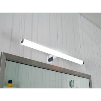 LED Bathroom Mirror Light, 10W/230V, 45 cm, IP44, Polished Chrome