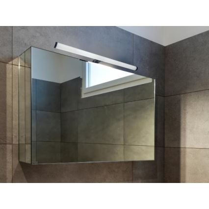 LED Bathroom Mirror Light – 12 W, 230 V, 59.5 cm, IP44, Black