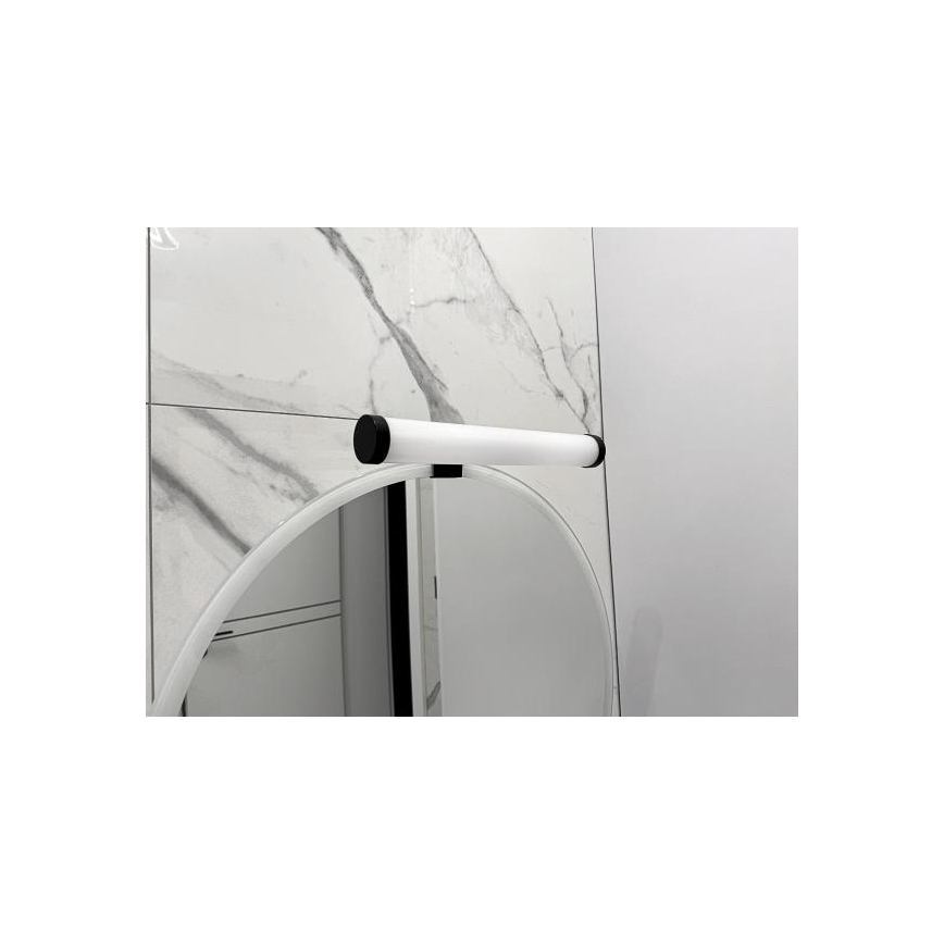 LED Bathroom Mirror Light, 8W/230V, 30 cm, IP44, Black