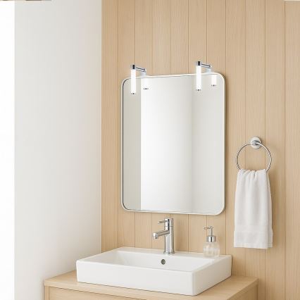 LED Bathroom Mirror Light APA MINI LED/4W/230V IP44 Polished Chrome