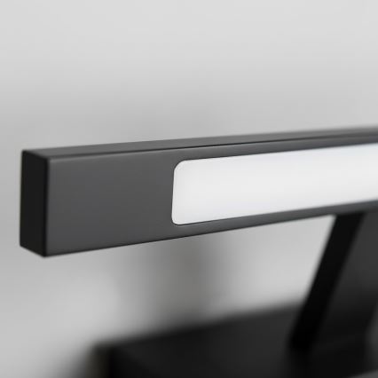 KLIMT LED Bathroom Mirror Light 8W/230V 3000/4000/6000K 40 cm IP44 Black