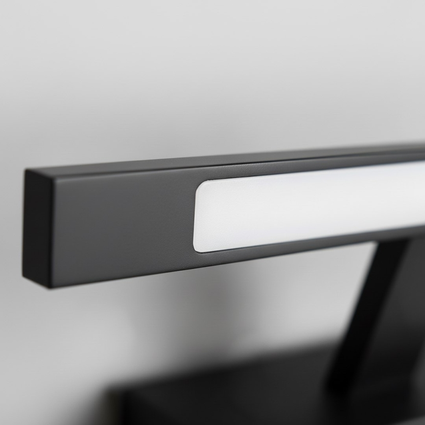 KLIMT LED Bathroom Mirror Light 8W/230V 3000/4000/6000K 40 cm IP44 Black