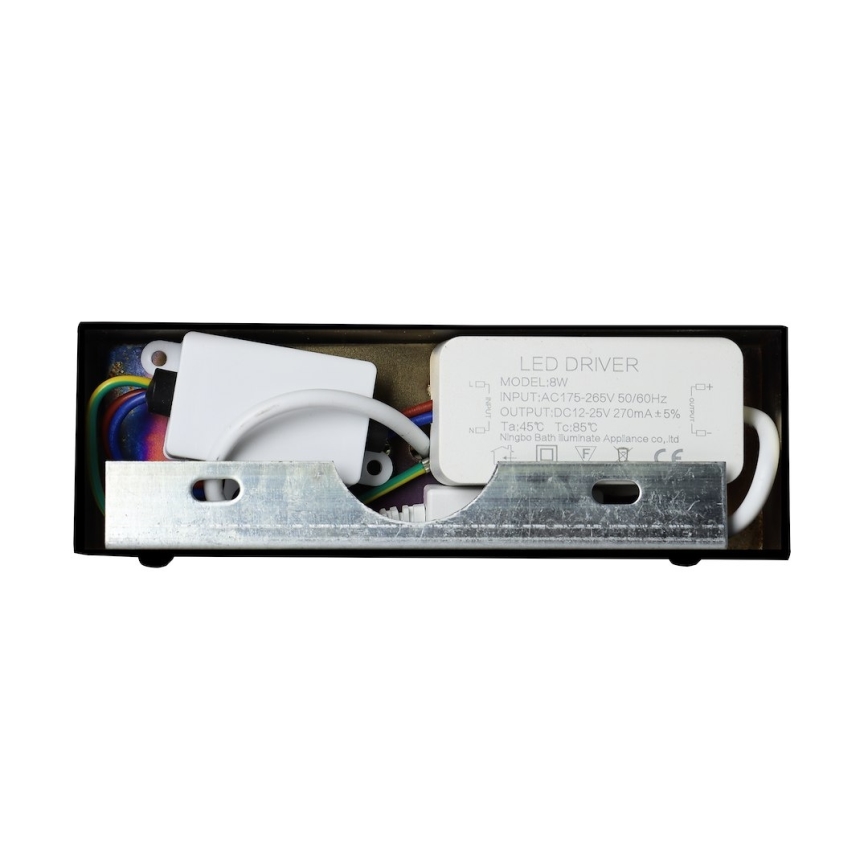 KLIMT LED Bathroom Mirror Light 8W/230V 3000/4000/6000K 40 cm IP44 Black