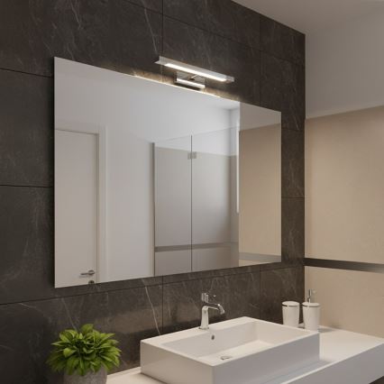 LED Bathroom Mirror Light KLIMT LED/8W/230V 3000/4000/6000K 40 cm IP44 Polished Chrome