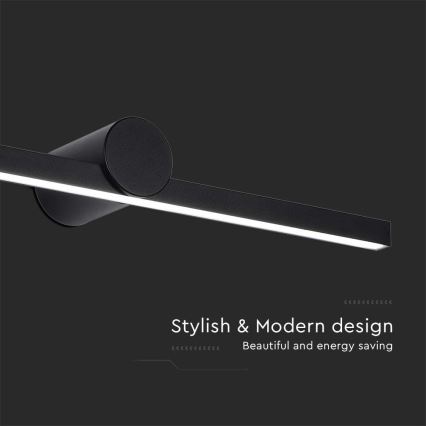 LED Bathroom Mirror Light LED/10W/230V 3000K IP65 Black