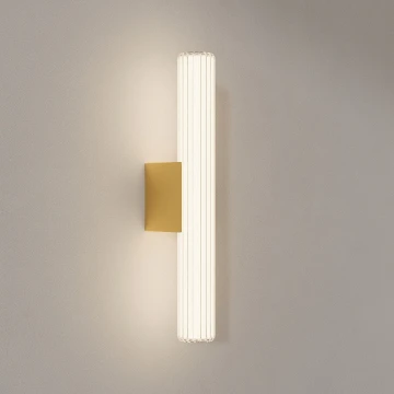 LED Bathroom Mirror Light LINEA/8W/230V/3000/4000/6000K/IP44/45 cm/Gold