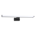 LED Bathroom Mirror Light MIRORE LED/10W/230V 60 cm IP44 Black