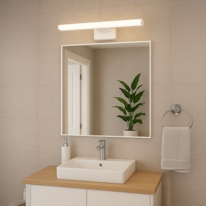 LED Bathroom Mirror Light MIRORE LED/10W/230V 60 cm IP44 White