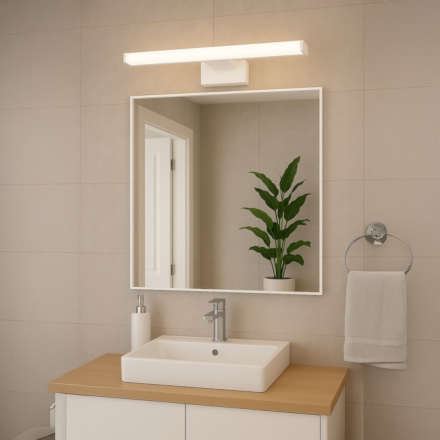 LED Bathroom Mirror Light MIRORE LED/10W/230V 60 cm IP44 White
