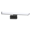 LED Bathroom Mirror Light MIRORE LED/5W/230V, 30 cm, IP44, Black