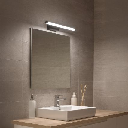LED Bathroom Mirror Light MIRORE LED/5W/230V, 30 cm, IP44, Black