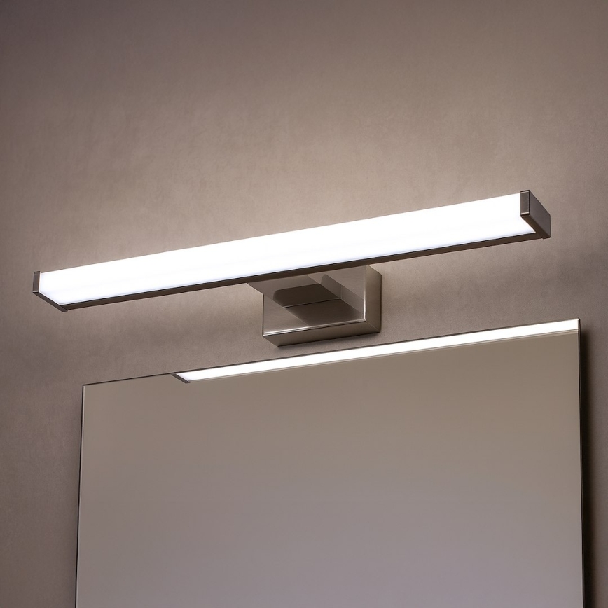LED Bathroom Mirror Light MIRORE LED/8W/230V 40 cm IP44 Polished Chrome