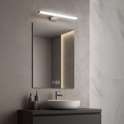LED Bathroom Mirror Light MIRORE LED/8W/230V 40 cm IP44 Polished Chrome