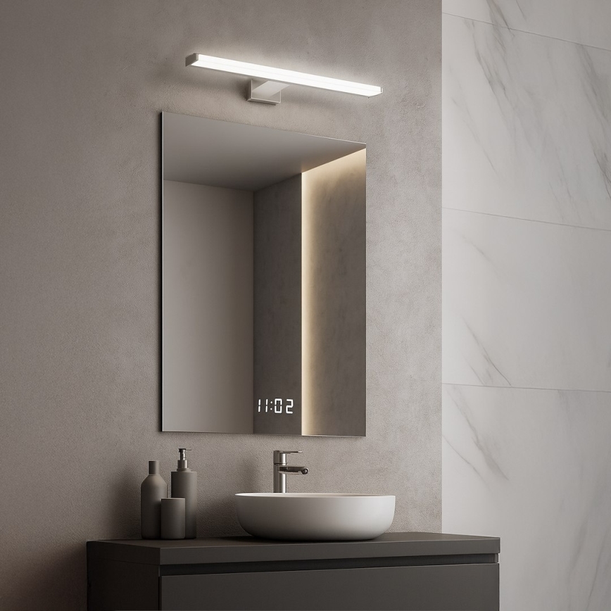 LED Bathroom Mirror Light MIRORE LED/8W/230V 40 cm IP44 Polished Chrome