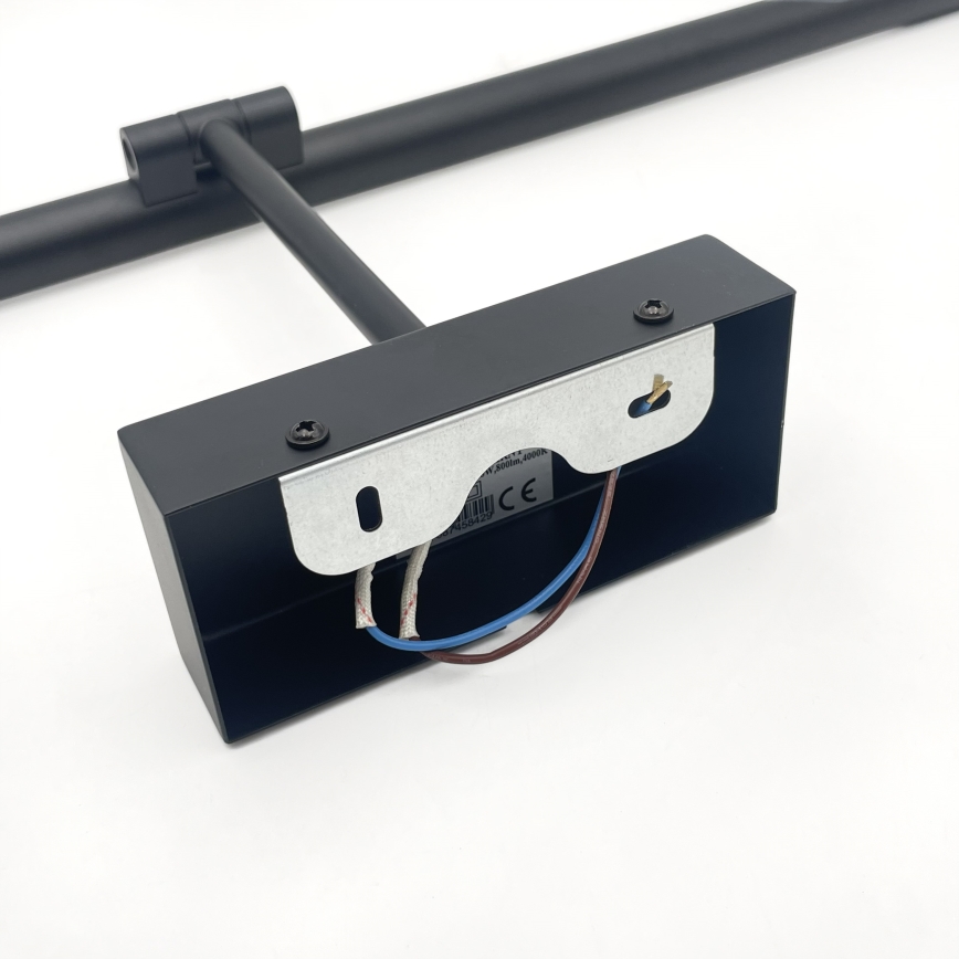 LED Bathroom Mirror Light MIRROR LED/8W/230V 4000K IP44 60 cm Black