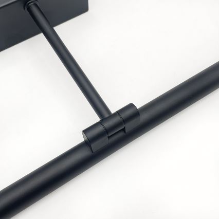 LED Bathroom Mirror Light MIRROR LED/8W/230V 4000K IP44 60 cm Black