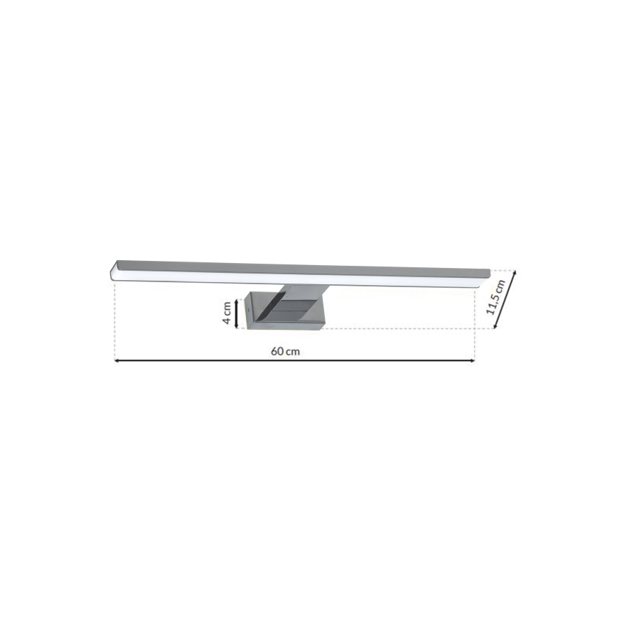 LED Bathroom mirror light SHINE 1xLED/13.8W/230V IP44