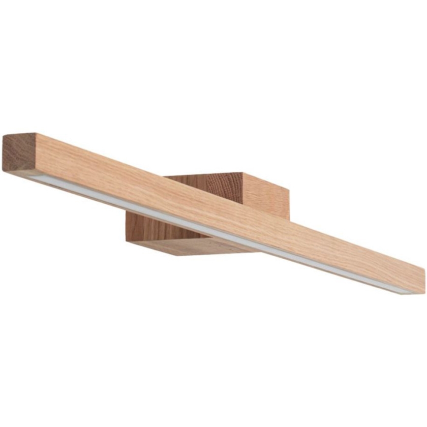 LED Bathroom mirror lighting AQUAVIVA LED/12W/230V 80 cm IP44 oak