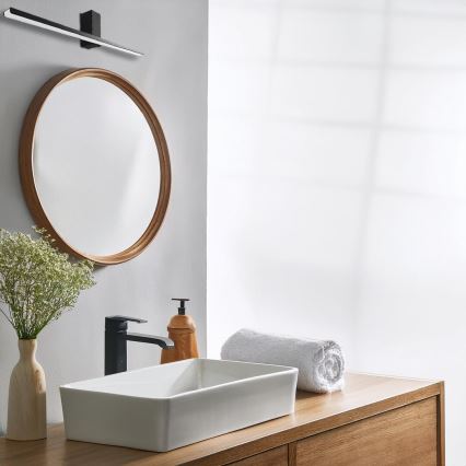 LED Bathroom mirror lighting ARTEMIS LED/13,8W/230V 4000K 60 cm IP44 black