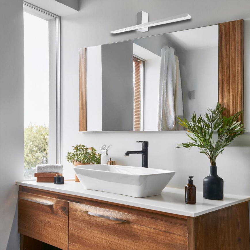 LED Bathroom mirror lighting ARTEMIS LED/13,8W/230V 4000K 60 cm IP44 silver
