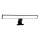 LED Bathroom mirror lighting ELBA LED/8W/230V 4000K 40 cm IP44 black