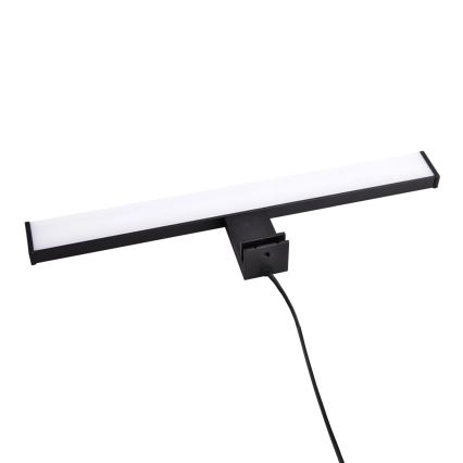 LED Bathroom mirror lighting ELBA LED/8W/230V 4000K 40 cm IP44 black