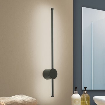 LED Bathroom mirror lighting FERDINAND LED/12W/230V IP54 black