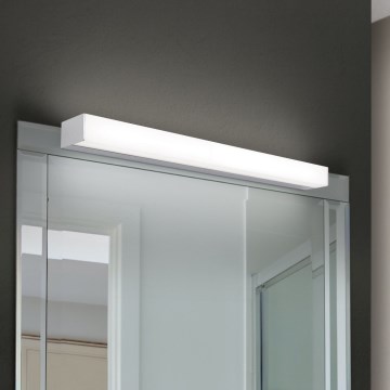 LED Bathroom mirror lighting HORIZON LED/12W/230V 3000/4000K 60 cm IP44 silver