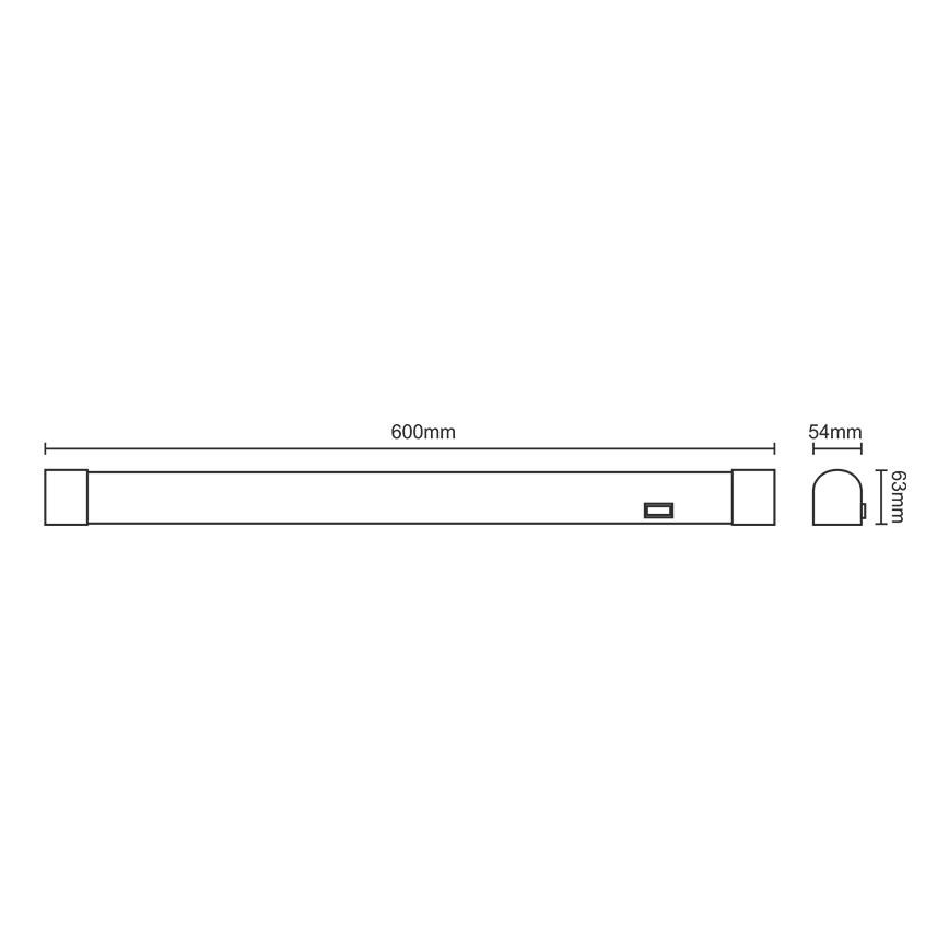 LED Bathroom mirror lighting LED/15W/230V 4000K IP44
