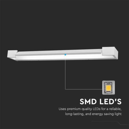 LED Bathroom mirror lighting LED/16W/230V 3000K IP44 60 cm white