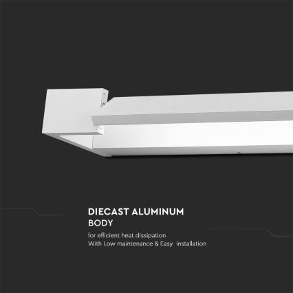 LED Bathroom mirror lighting LED/18W/230V 4000K IP44 60 cm white