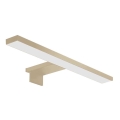 LED Bathroom mirror lighting LED/5W/230V 4000K 30 cm IP44 matte gold