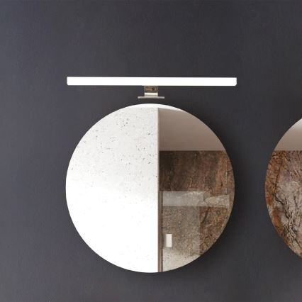 LED Bathroom mirror lighting LED/7W/230V 4000K 50 cm IP44 shiny chrome