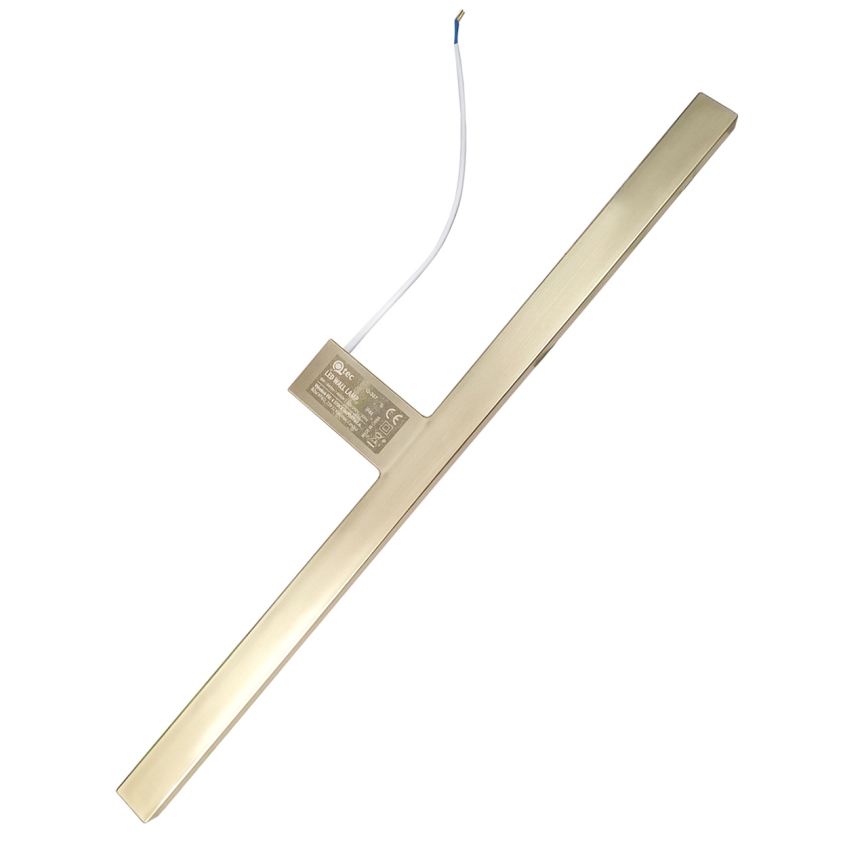 LED Bathroom mirror lighting LED/8W/230V 4000K 50 cm IP44 matte gold