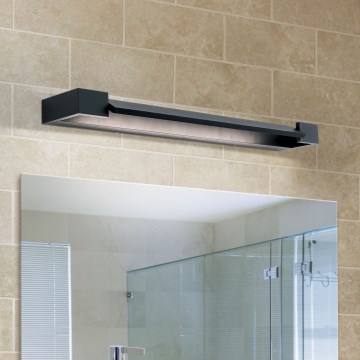 LED Bathroom mirror lighting MARILYN LED/18W/230V 60 cm IP44 black