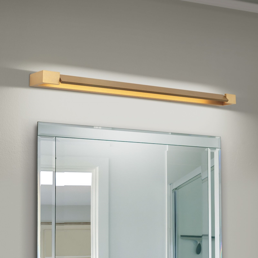 LED Bathroom mirror lighting MARILYN LED/24W/230V 90 cm IP44 gold