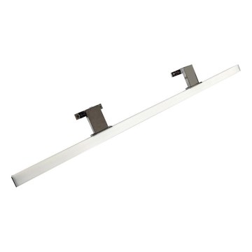 LED Bathroom mirror lighting MIRROR LED/12W/230V 80 cm IP44 shiny chrome
