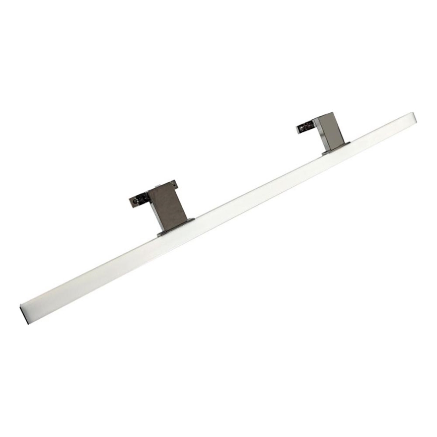 LED Bathroom mirror lighting MIRROR LED/12W/230V 80 cm IP44 shiny chrome