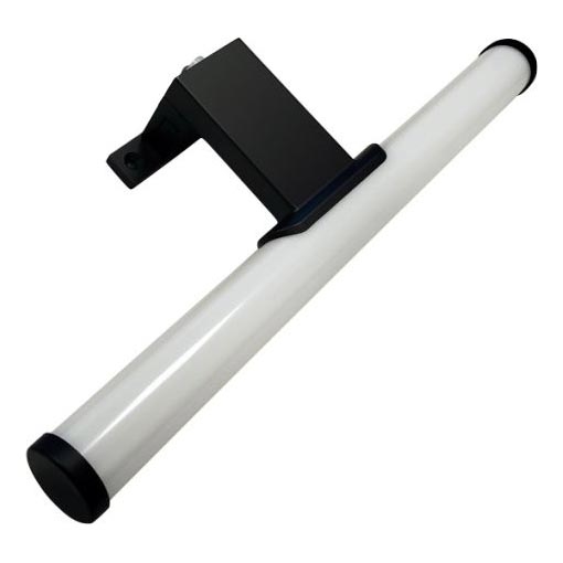 LED Bathroom mirror lighting MIRROR LED/5W/230V 30 cm IP44 black