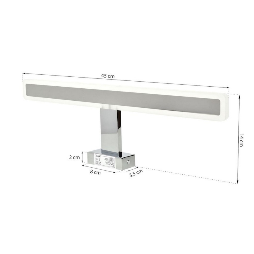 LED Bathroom mirror lighting RAIN LED/10W/230V IP44
